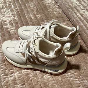 Elegant Cream Sneakers for Women